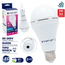 BOMBILLO LED 9W RECARGABLE ANGEL LIGHT