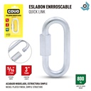 BANDOLA CON SEGURO ENROSCABLE 3" COVO