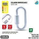 BANDOLA CON SEGURO ENROSCABLE 2 1/4" COVO