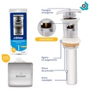 DESAGUE PARA LAVAMANOS 1 1/4" X 19CM PUSH CUADRADO GRIVEN