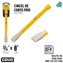 CINCEL 3/4" X 8" COVO
