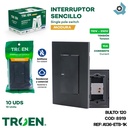 APAGADOR INDIVIDUAL NEGRO TROEN