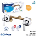 LLAVE PARA DUCHA 1/2" DOBLE TEMPERATURA GRIVEN