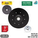 REPUESTO DE DISCO DE LIJA 7" PARA ESMERIL COVO