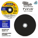 DISCO DE DESBASTE 7" DE ACERO INOXIDABLE COVO