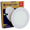 LAMPARA LED PARA EMPOTRAR REDONDA 9W LUZ CALIDA ANGEL LIGHT