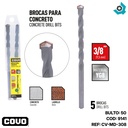 MECHAS PARA CONCRETO 3/8" COVO