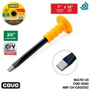 CINCEL FRIO 3/4" X 12"  PUNTA CUADRADA COVO