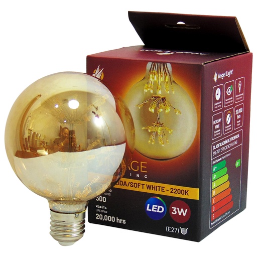 [9274] BOMBILLO LED 3W VINTAGE ANGEL LIGHT