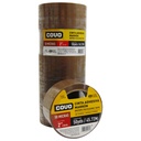 CINTA ADHESIVA MARRON 45MT PARA EMBALAR COVO