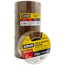 CINTA ADHESIVA MARRON 137MT PARA EMBALAR COVO