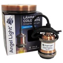 SOCATE PARA BOMBILLO COLGANTE BRONCE ANGEL LIGHT