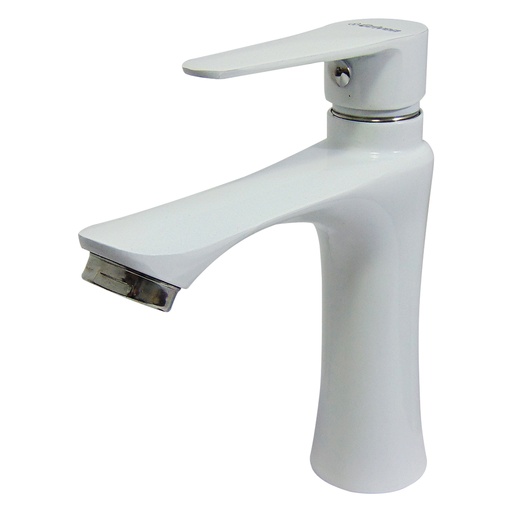 [9376] GRIFERIA INDIVIDUAL PARA LAVAMANOS BLANCO MATE GRIVEN