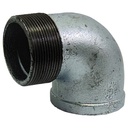 CODO 90GR 2" DE ACERO GALVANIZADO MR GRIVEN