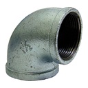 CODO 90GR 1 1/2" DE ACERO GALVANIZADO HR GRIVEN