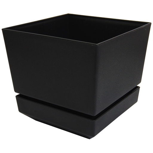 [9594] MATERO Y PLATO PP ART CUAD TEX L18 NEGRO DP