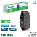 BREAKER SUPERFICIAL 1P X 15AMP TROEN