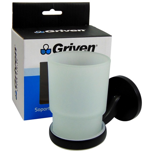 [9702] SOPORTE PARA CEPILLOS DE DIENTE GRIVEN BLACK