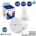 BOMBILLO LED DICROICO 3W ROSCA GU10 ANGEL LIGHT