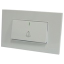 TIMBRE PARA PUERTAS BLANCO TROEN