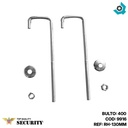 GANCHO PARA TECHO 3 1/2" X 1" SECURITY