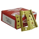 BISAGRA OMEGA 3" DORADA CALIBRE 14 INDUMA