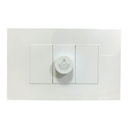 ATENUADOR DE LUZ GIRATORIO BLANCO TROEN