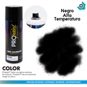 PINTURA EN SPRAY NEGRO ALTA TEMPERATURA PRO PAINT