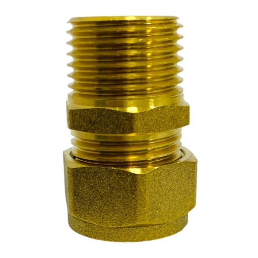 [11225] RACOR 1/2" M X S 16MM DE BRONCE PARA GAS GRIVEN