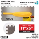 LLANA DENTADA CUADRADA 11" X 5" COVO