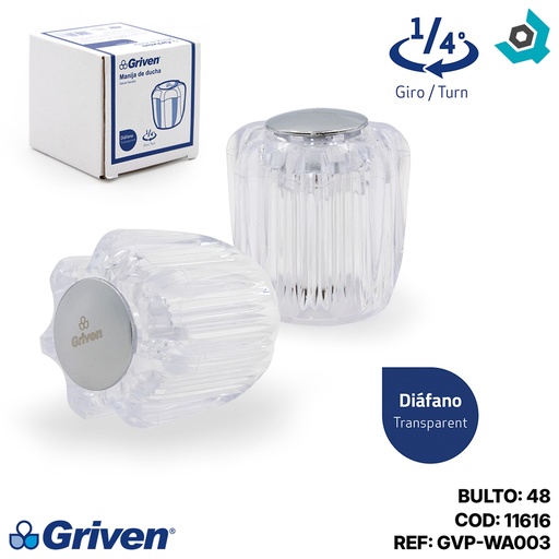 [11616] MANIJA DE REPUESTO PARA LLAVE DE DUCHA WA003 GRIVEN