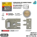CERRADURA DE SOBREPONER  COVO