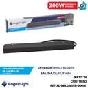 TRANSFORMADOR PARA RIEL MAGNETICO 200W ANGEL LIGHT