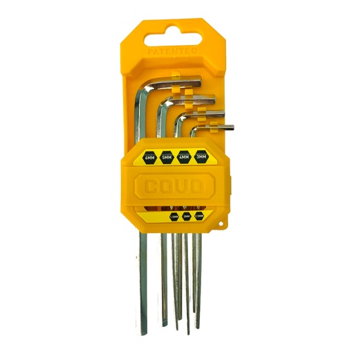 [11811] JUEGO DE LLAVES L MILIMETRICAS X 7 PIEZAS COVO