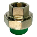 UNION ROSCA HEMBRA PPR PRES 25MM X 3/4" CXHR-MET POLIFUSION TUBRICA
