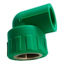 CODO 90GR PPR PRES 20MM X 1/2" CXHR-MET POLIFUSION TUBRICA