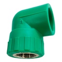 CODO 90GR PPR PRES 25MM X 1/2" CXHR-MET POLIFUSION TUBRICA