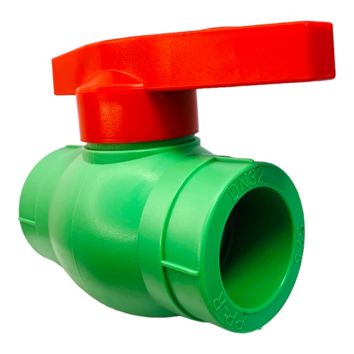 [11903] VALVULA BOLA COMPACTA PPR PRES 32MM C POLIFUSION TUBRICA