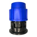 ADAPTADOR HEMBRA 90MM SALIDA 4" PARA RIEGO PEAD TUBRICA