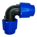 CODO 90GR 40MM PARA RIEGO PEAD TUBRICA