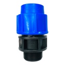 ADAPTADOR MACHO 32MM SALIDA 1 1/4" PARA RIEGO PEAD TUBRICA