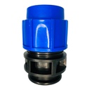 ADAPTADOR HEMBRA 75MM SALIDA 2 1/2" PARA RIEGO PEAD TUBRICA