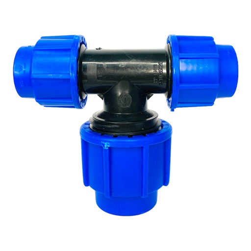 [11986] TEE REDU 20 X 25MM PARA RIEGO PEAD TUBRICA