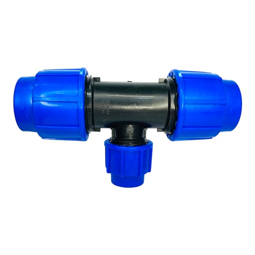 [11988] TEE REDU 40 X 25MM PARA RIEGO PEAD TUBRICA