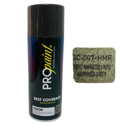 [12053] PINTURA EN SPRAY GRIS MARTILLADO PRO PAINT