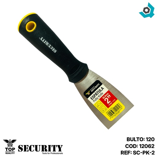 [12062] ESPATULA 2" RASPADOR SECURITY