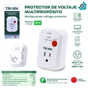 PROTECTOR DE VOLTAJE 120V 15A MULTIPROPOSITO TROEN