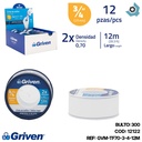 TEFLON 3/4" X 12M GRIVEN MASTER