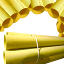 TUBO PVC SANITARIO ECONOMICO LIVIANO 75MM X 3M EXC AMARILLO TUBRICA