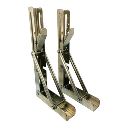 [12348] SOPORTE PLEGABLE PARA ESTANTES 10.5X20CM 70KG COVO